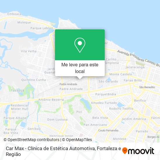 Car Max - Clínica de Estética Automotiva mapa