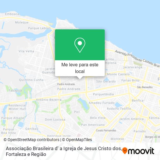 Associação Brasileira d' a Igreja de Jesus Cristo dos mapa