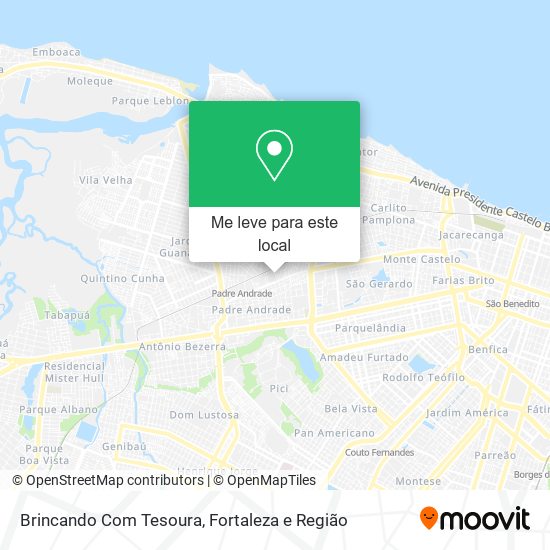 Brincando Com Tesoura mapa