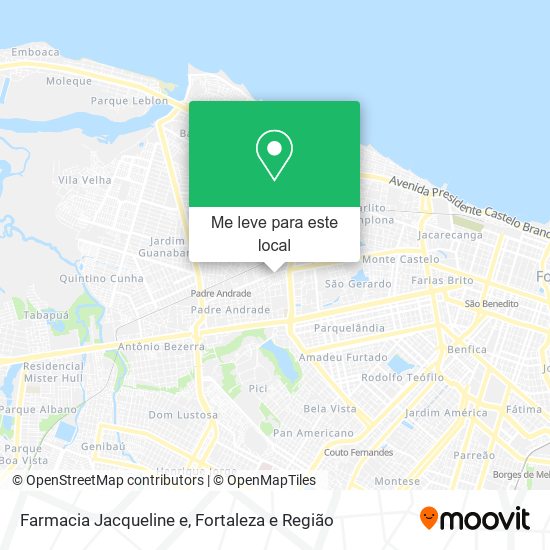 Farmacia Jacqueline e mapa