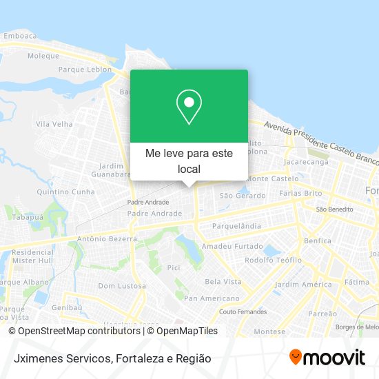 Jximenes Servicos mapa