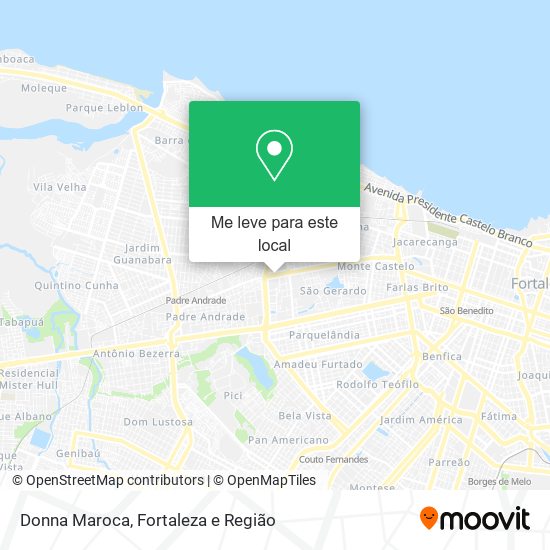 Donna Maroca mapa