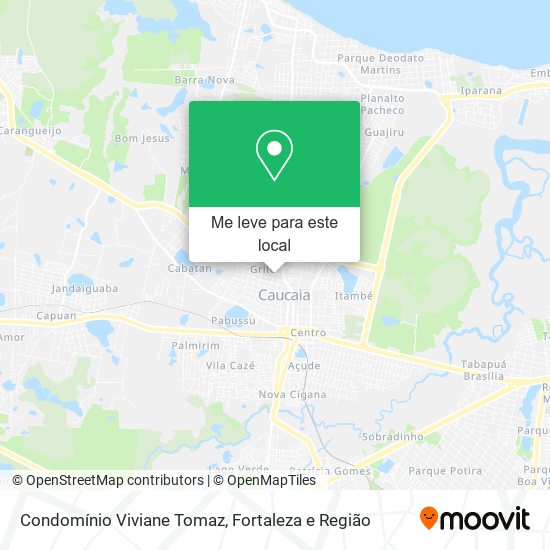 Condomínio Viviane Tomaz mapa