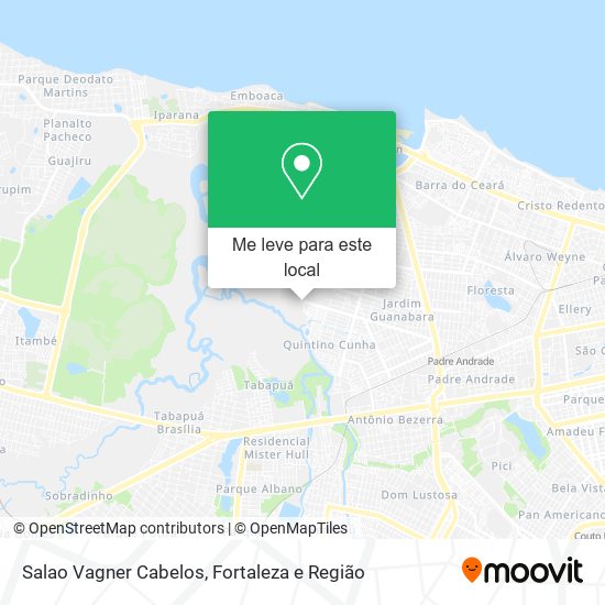 Salao Vagner Cabelos mapa