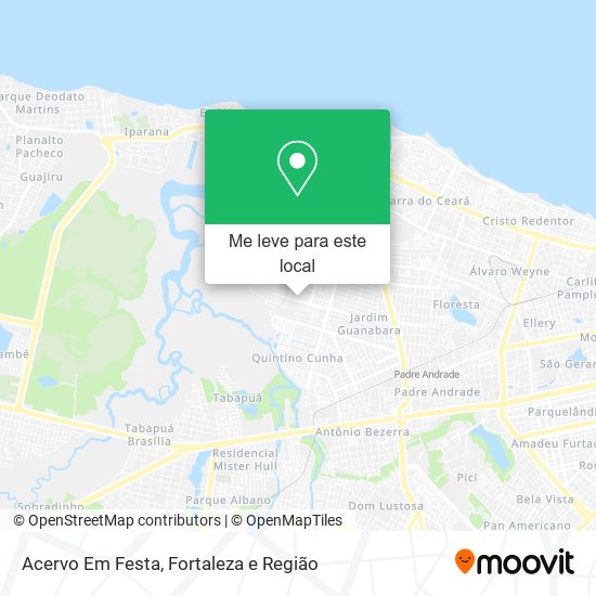 Acervo Em Festa mapa