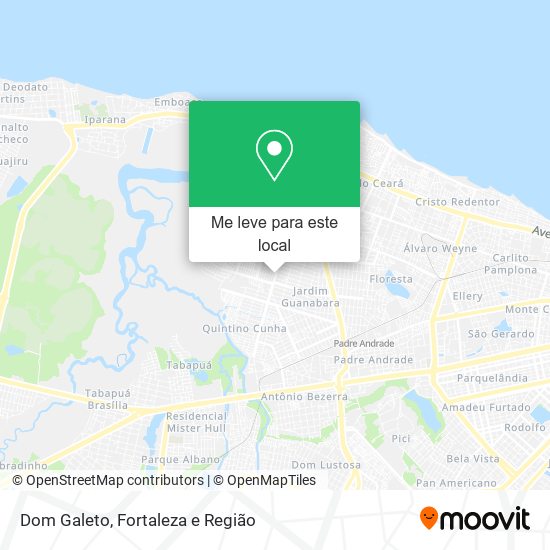 Dom Galeto mapa