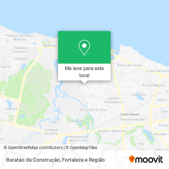 Baratáo da Construção mapa