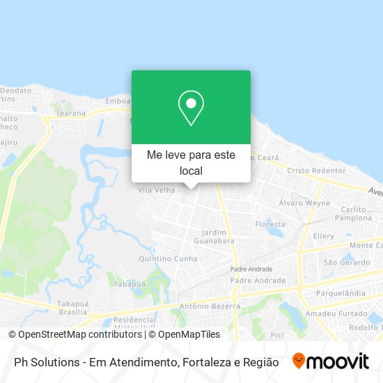 Ph Solutions - Em Atendimento mapa