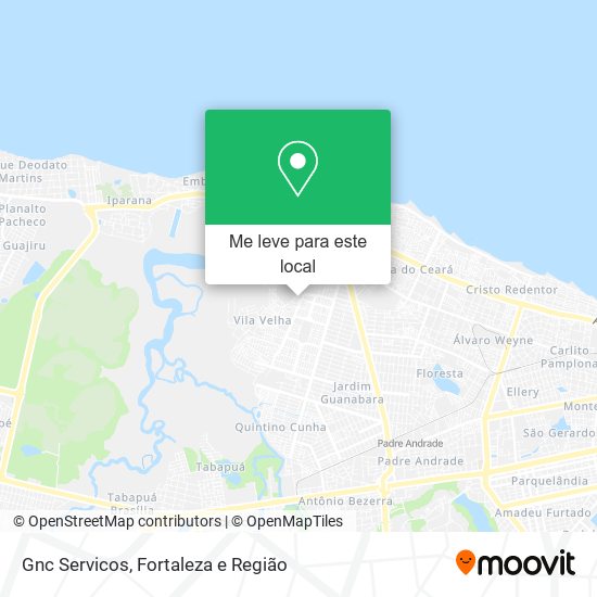 Gnc Servicos mapa