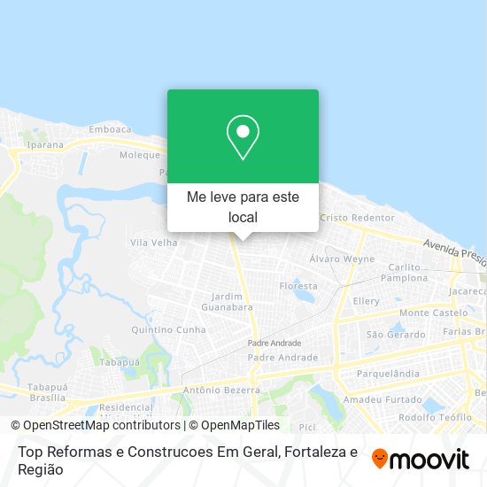 Top Reformas e Construcoes Em Geral mapa