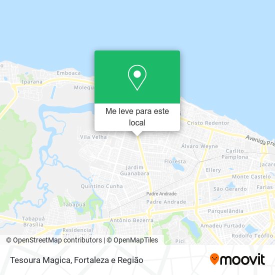 Tesoura Magica mapa