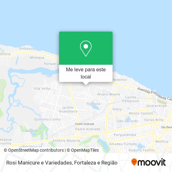 Rosi Manicure e Variedades mapa