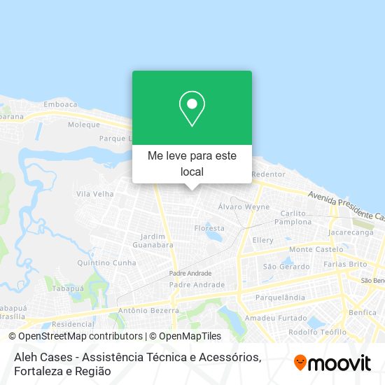 Aleh Cases - Assistência Técnica e Acessórios mapa