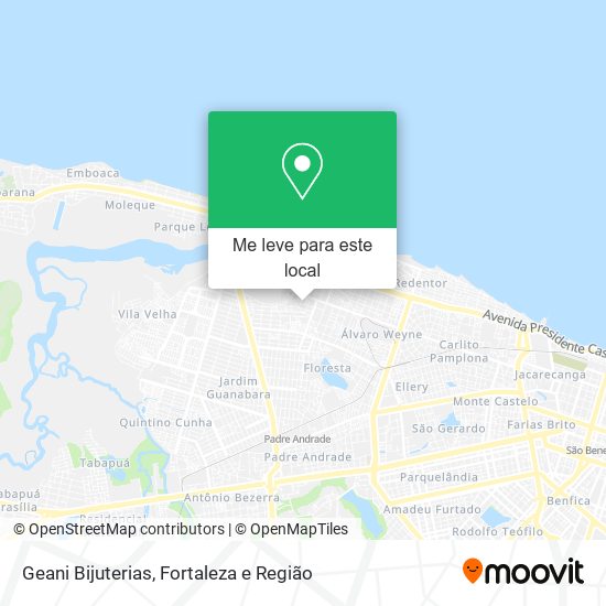 Geani Bijuterias mapa