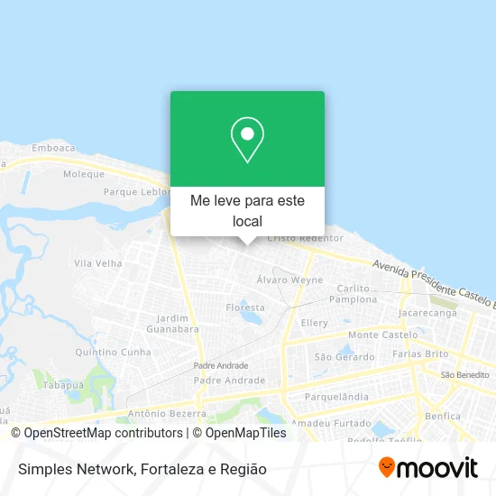 Simples Network mapa