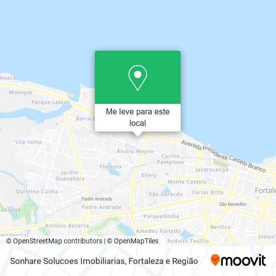 Sonhare Solucoes Imobiliarias mapa