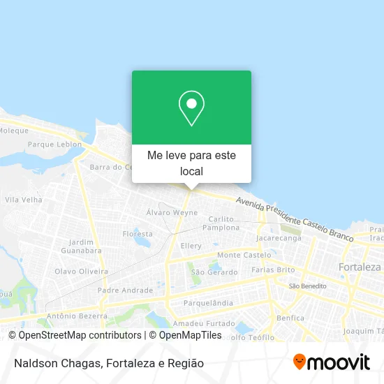 Naldson Chagas mapa