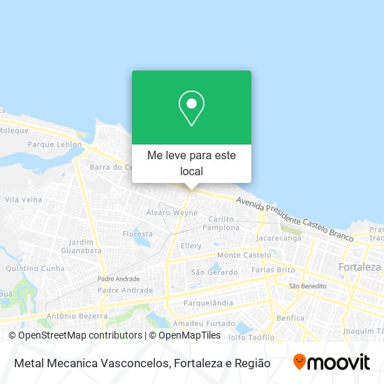 Metal Mecanica Vasconcelos mapa