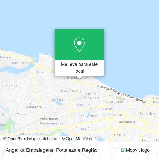 Angelika Embalagens mapa