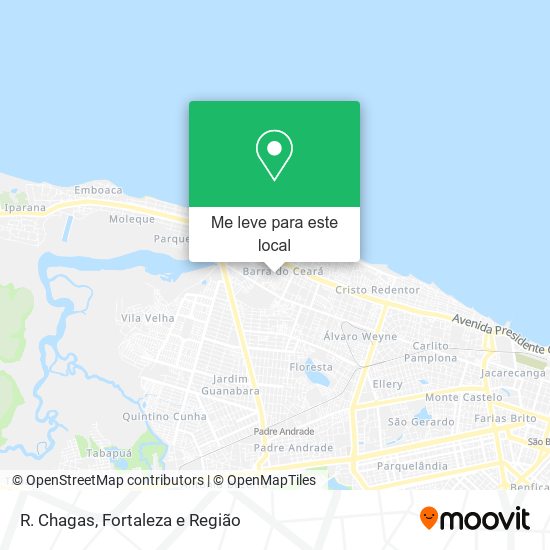 R. Chagas mapa