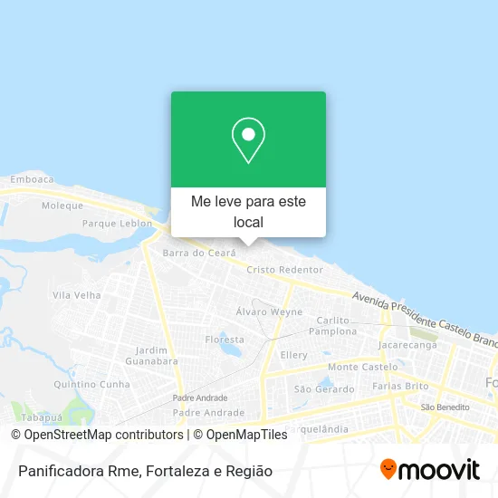 Panificadora Rme mapa