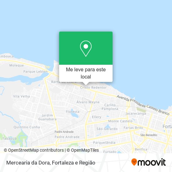 Mercearia da Dora mapa