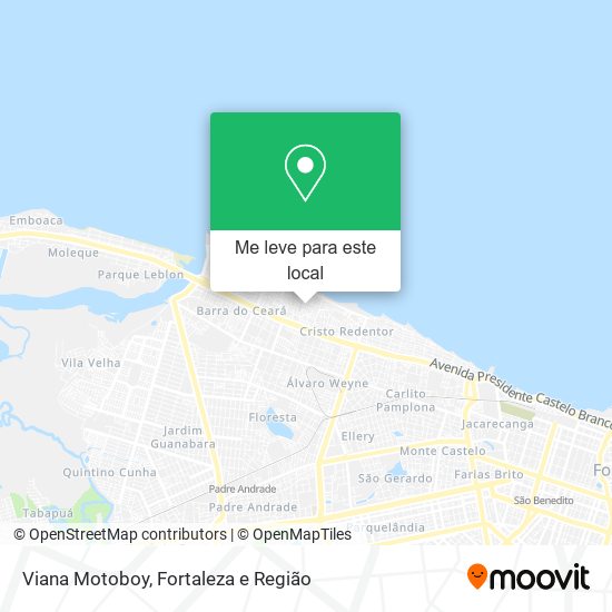 Viana Motoboy mapa