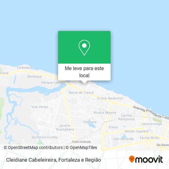 Cleidiane Cabeleireira mapa