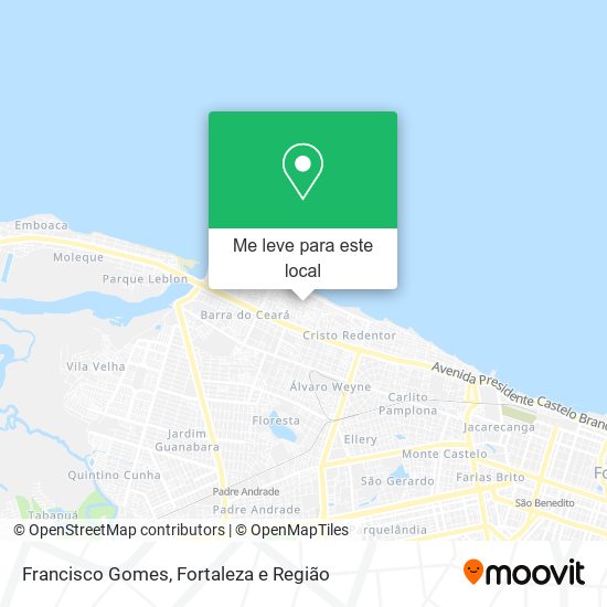 Francisco Gomes mapa