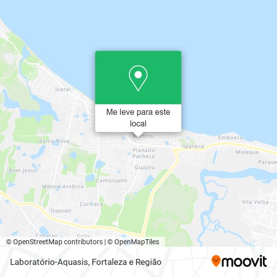 Laboratório-Aquasis mapa
