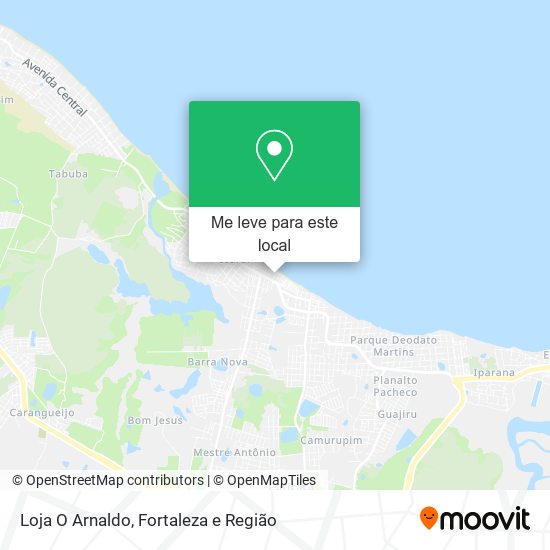 Loja O Arnaldo mapa