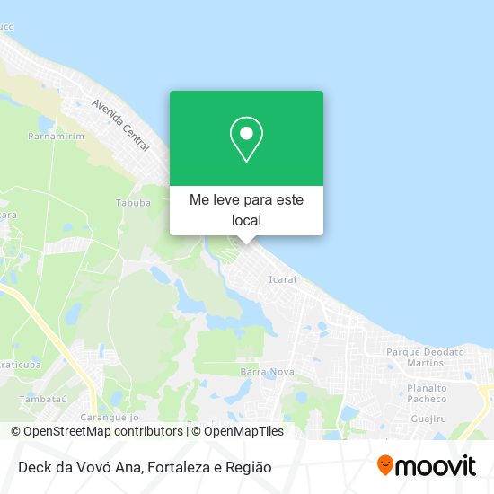 Deck da Vovó Ana mapa