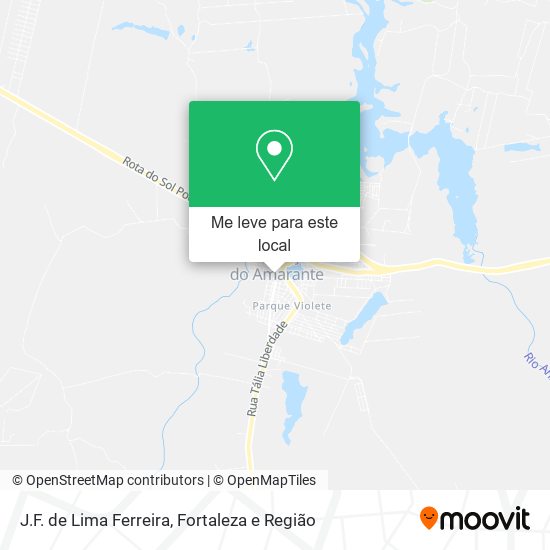 J.F. de Lima Ferreira mapa