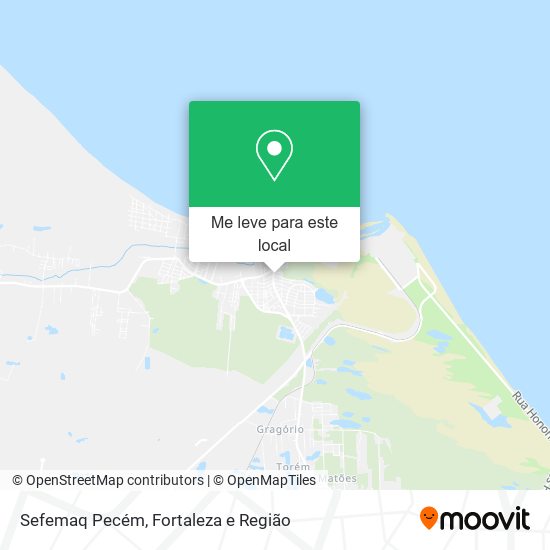 Sefemaq Pecém mapa