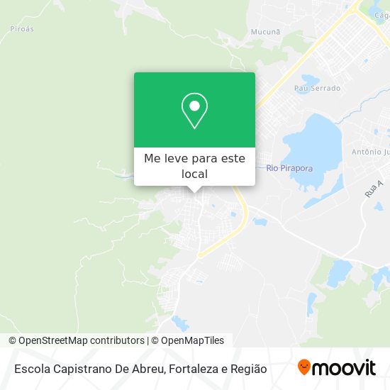 Escola Capistrano De Abreu mapa