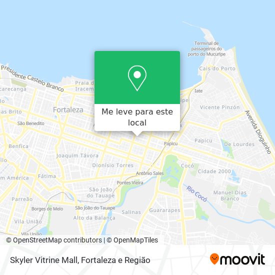 Skyler Vitrine Mall mapa