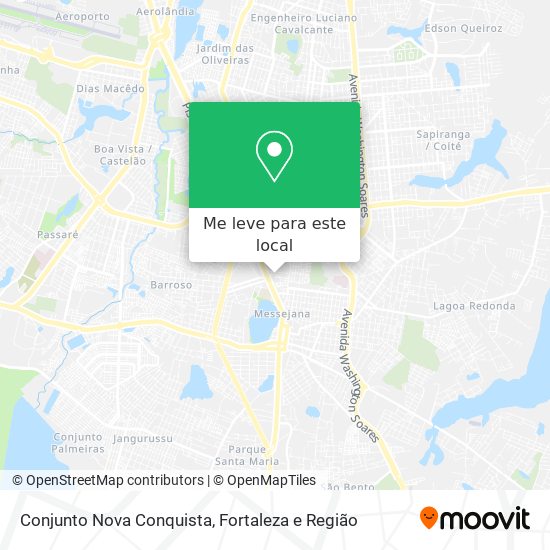 Conjunto Nova Conquista mapa
