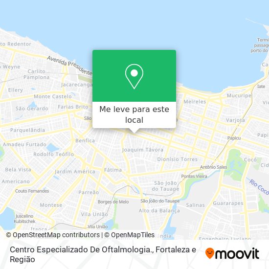Centro Especializado De Oftalmologia. mapa