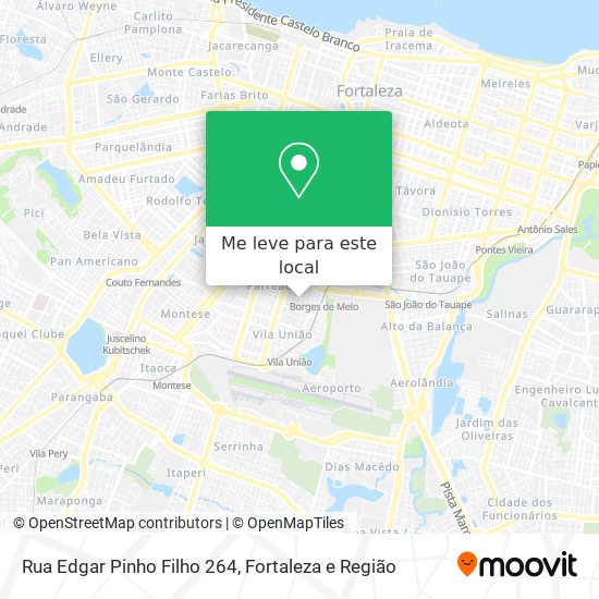 Rua Edgar Pinho Filho 264 mapa