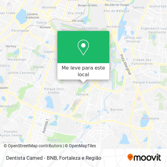 Dentista Camed - BNB mapa