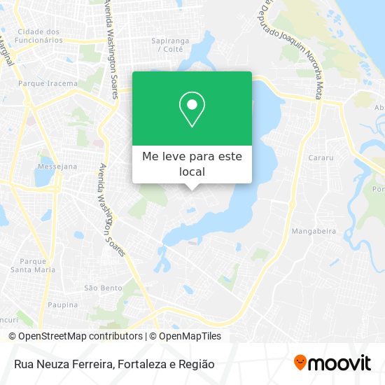 Rua Neuza Ferreira mapa