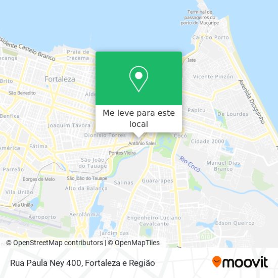 Rua Paula Ney 400 mapa