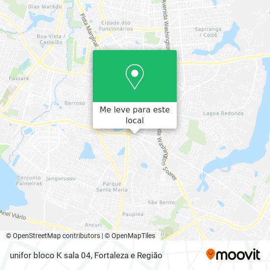 unifor bloco K sala 04 mapa