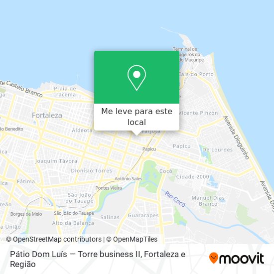 Pátio Dom Luís — Torre business II mapa
