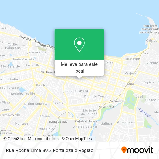 Rua Rocha Lima 895 mapa