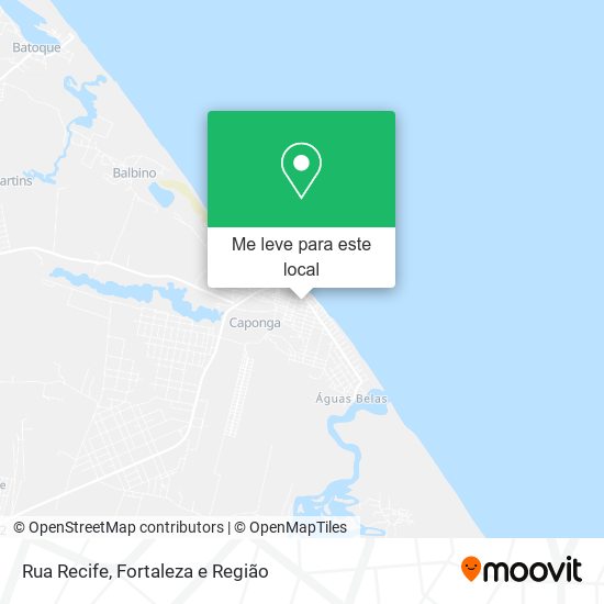 Rua Recife mapa