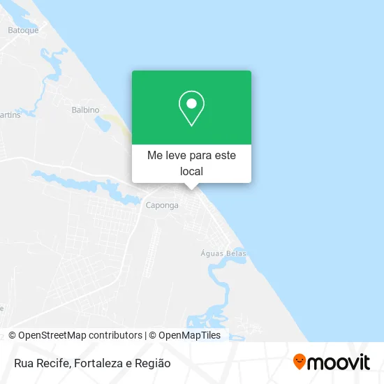 Rua Recife mapa