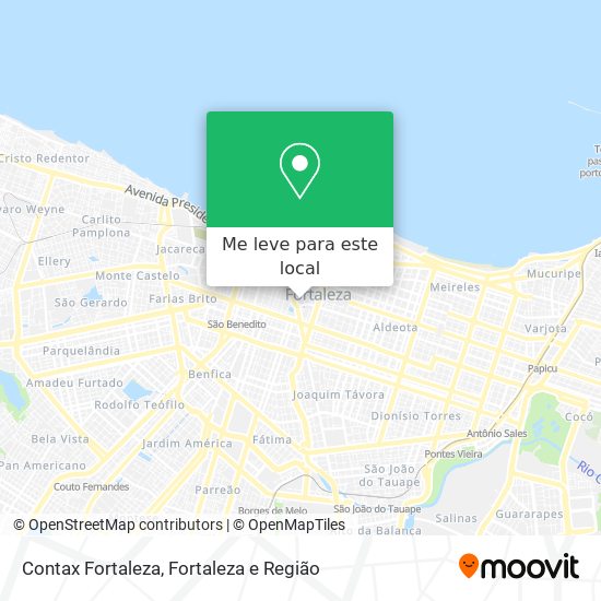Contax Fortaleza mapa