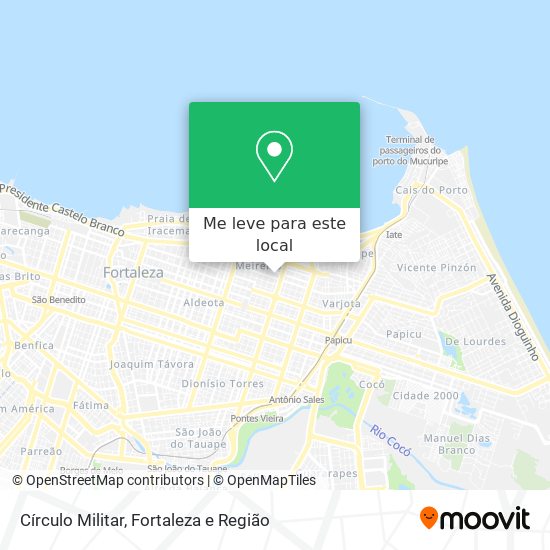 Círculo Militar mapa