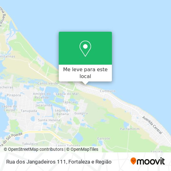Rua dos Jangadeiros 111 mapa